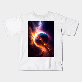 Birth of a Planet Kids T-Shirt